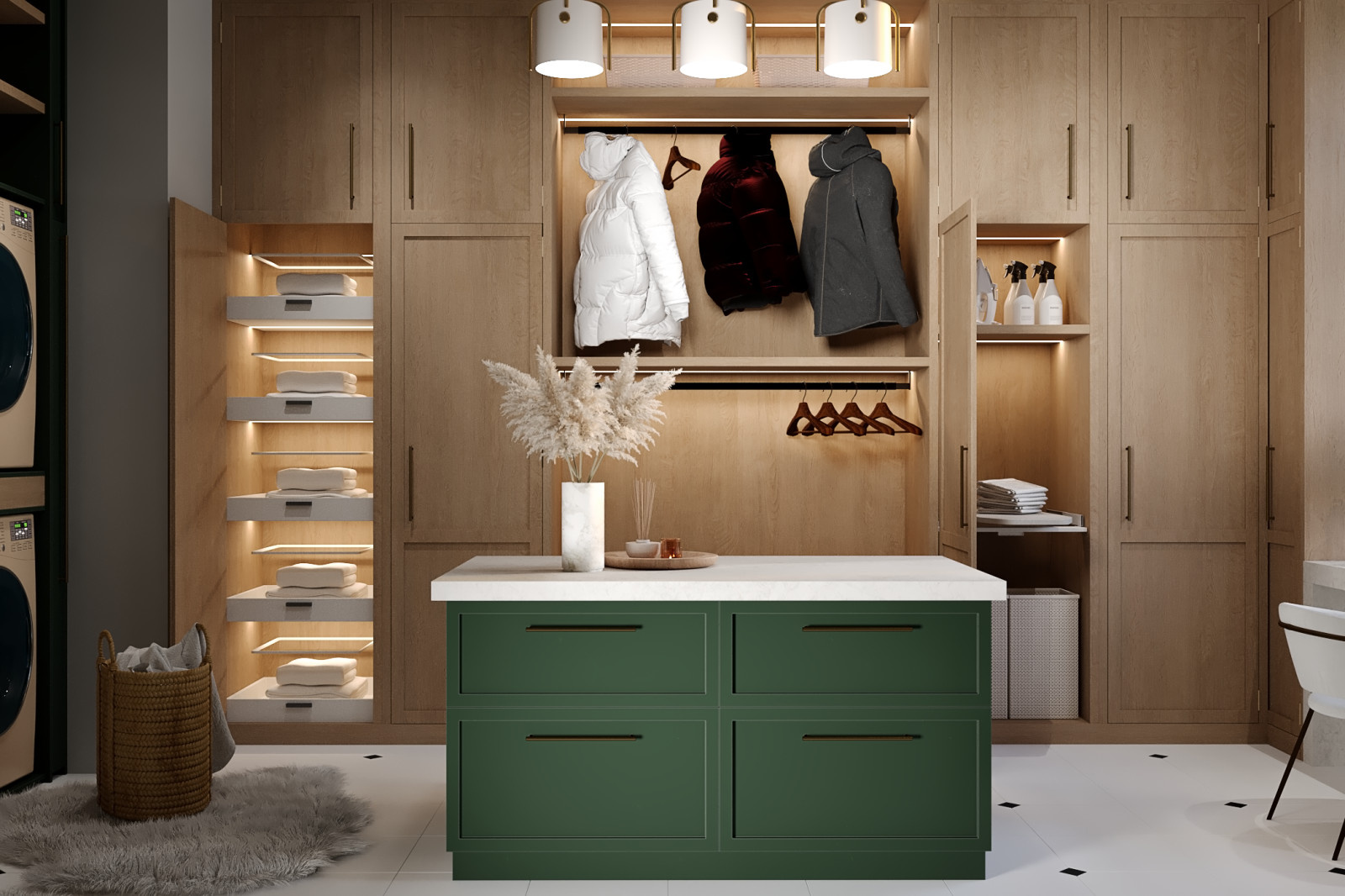 Laundry & Hobby Room