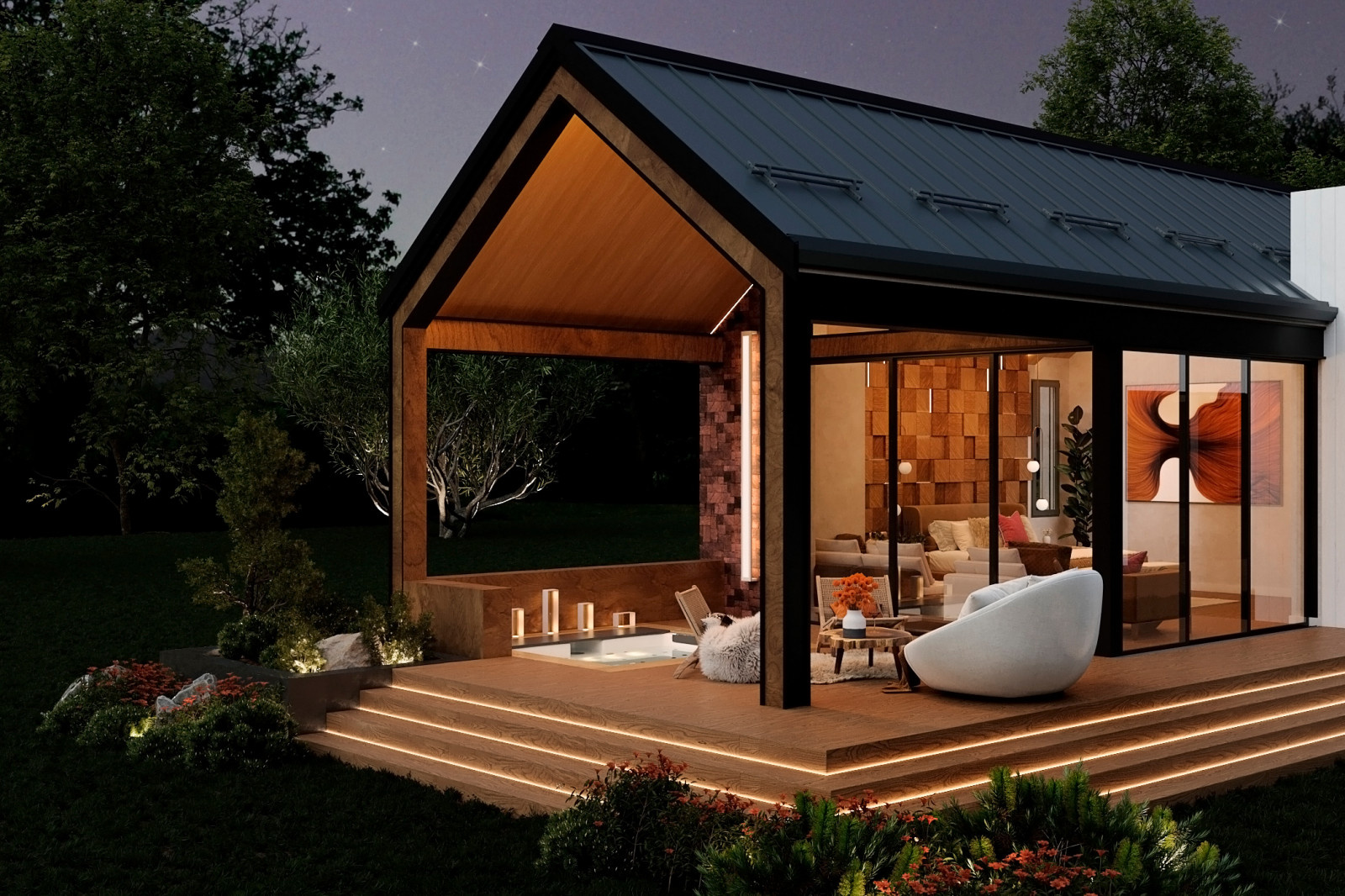 Terrace with Hot Tub