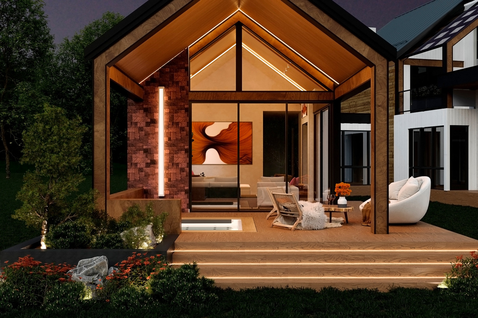 Terrace with Hot Tub