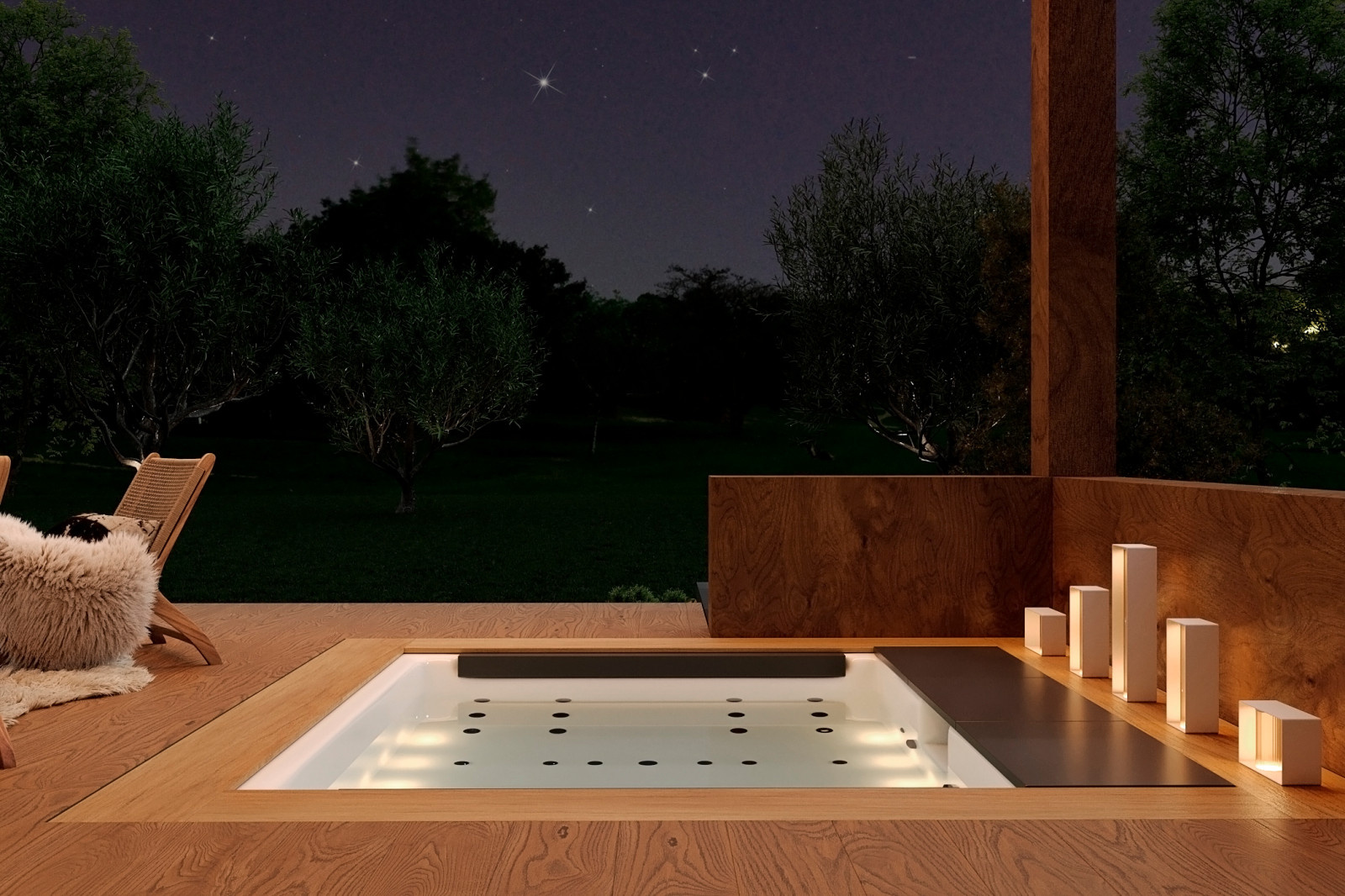 Terrace with Hot Tub