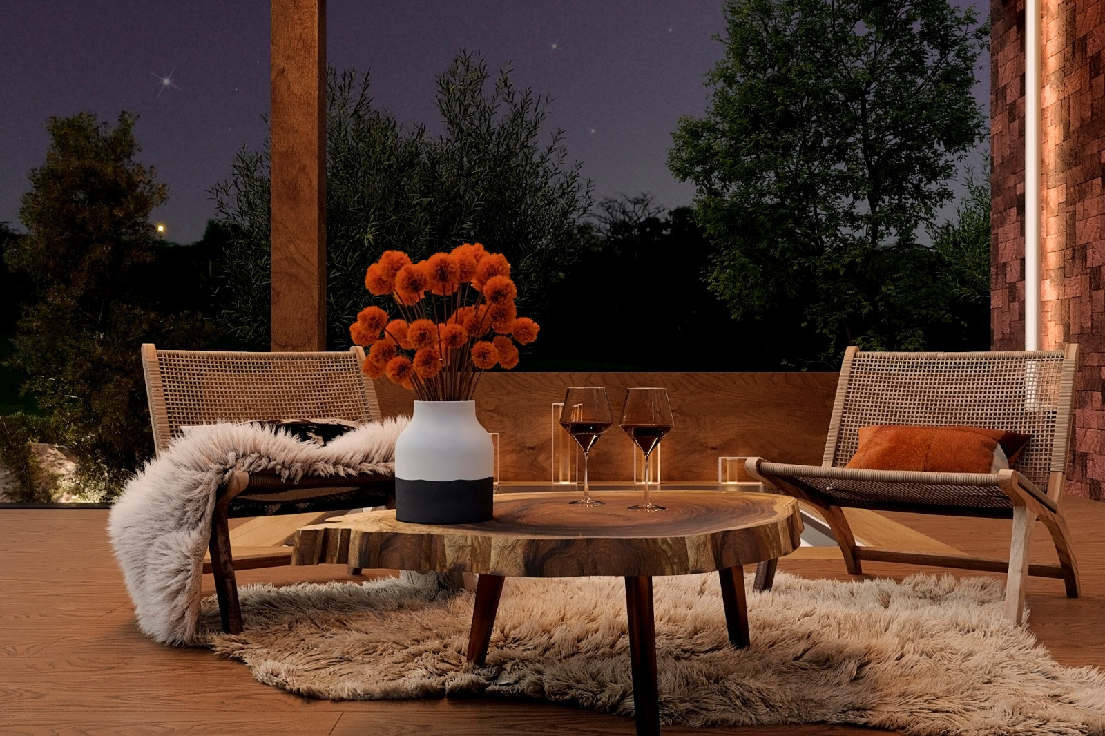 Terrace with Hot Tub