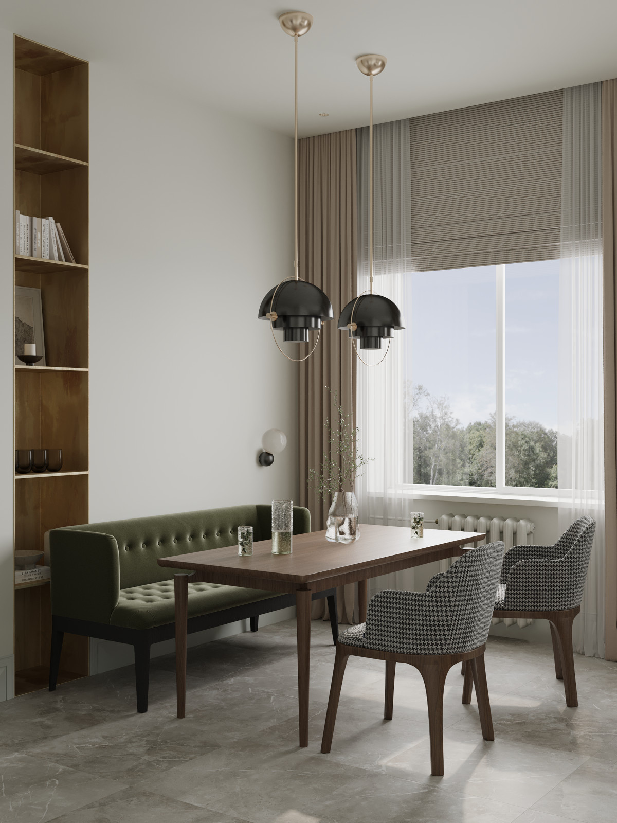 Современная классика на Ленинском проспекте: 86 м² комфорта для двоих