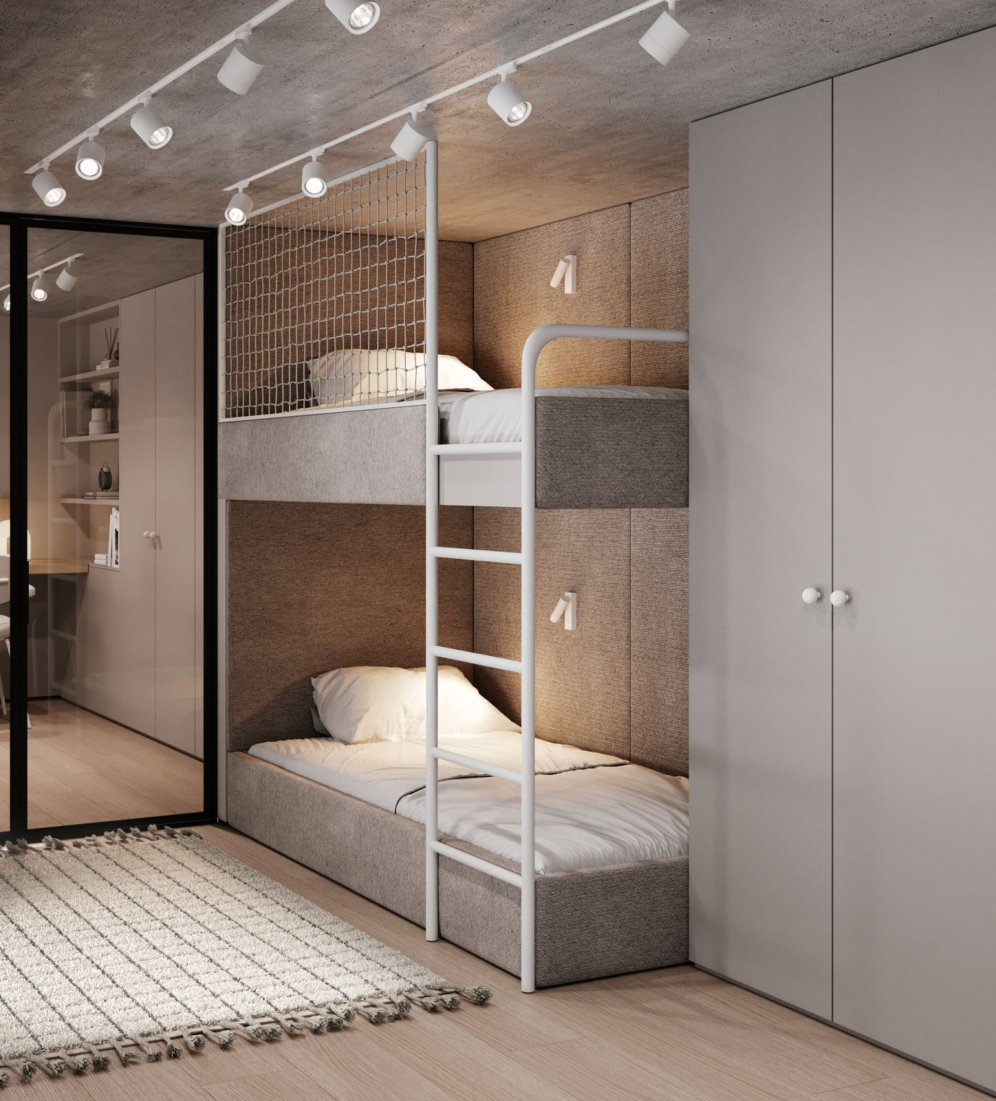 Two-level apartment