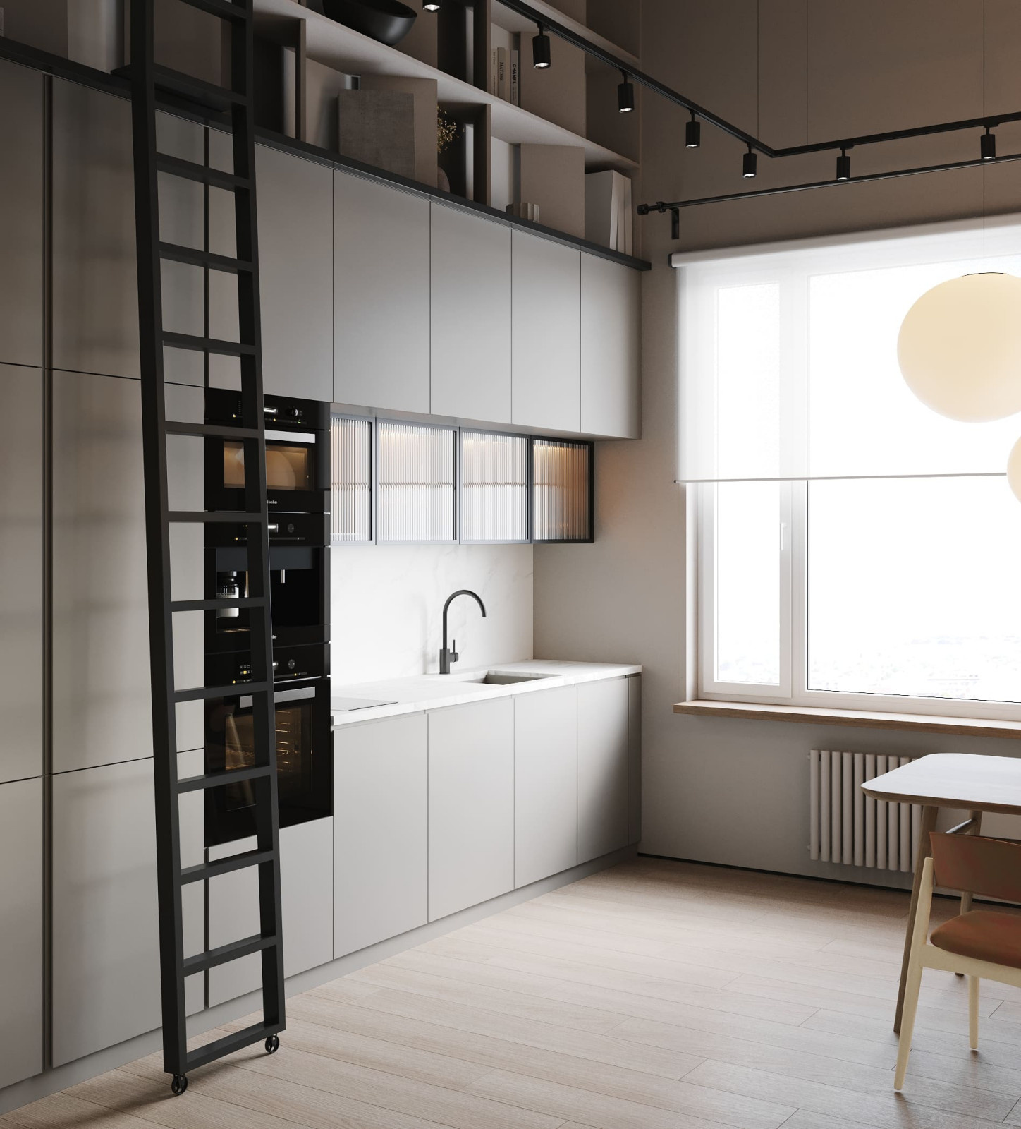 Two-level apartment
