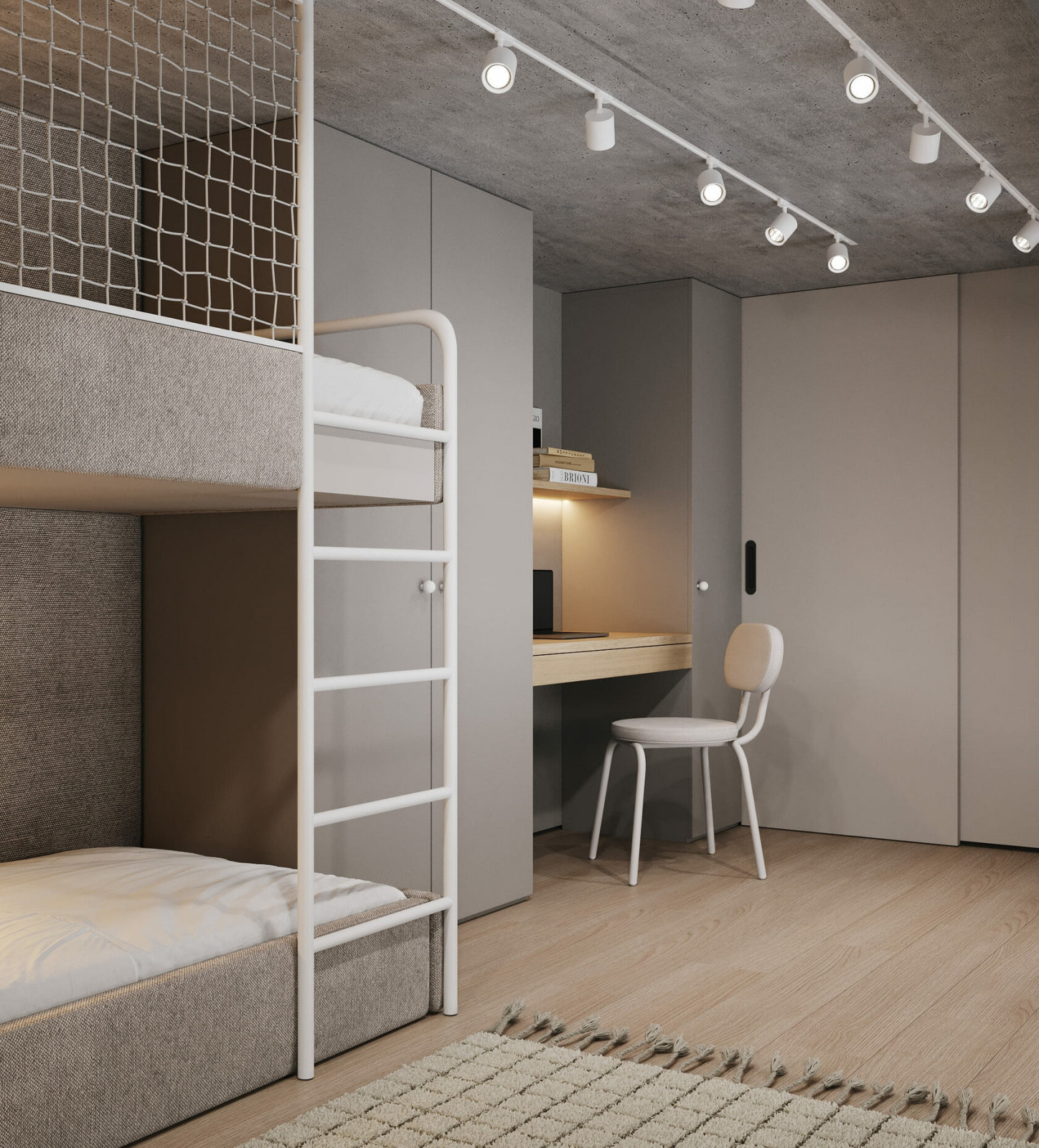 Two-level apartment
