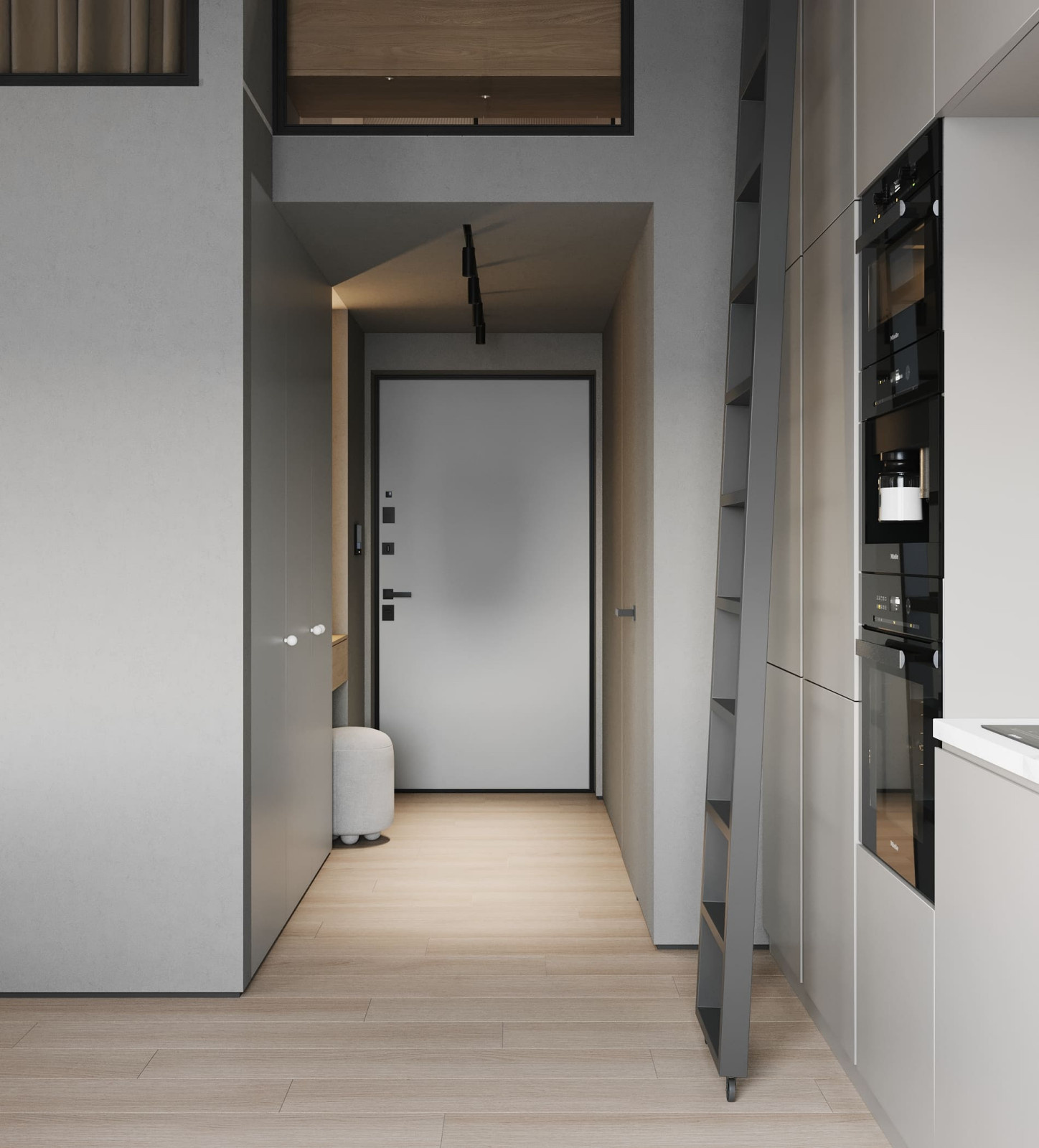 Two-level apartment