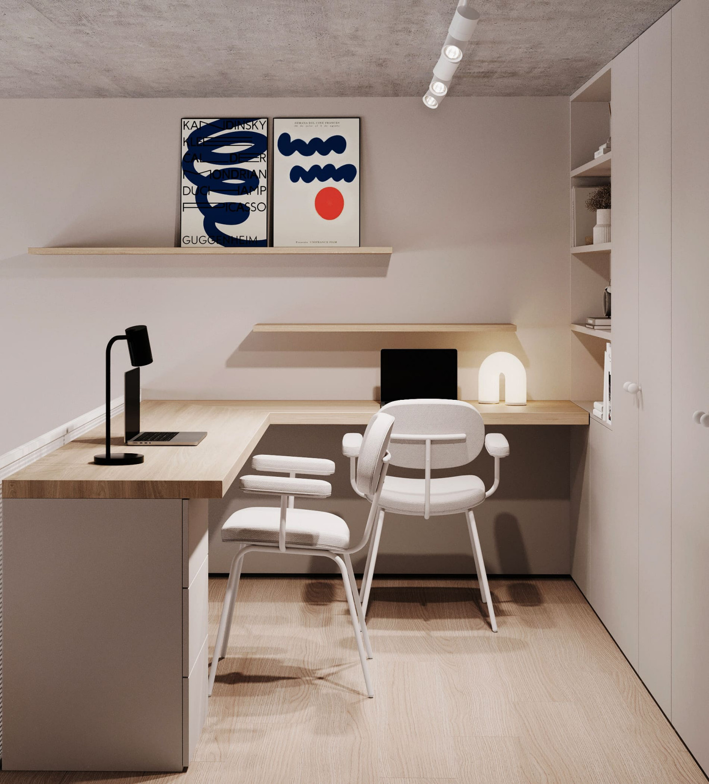 Two-level apartment