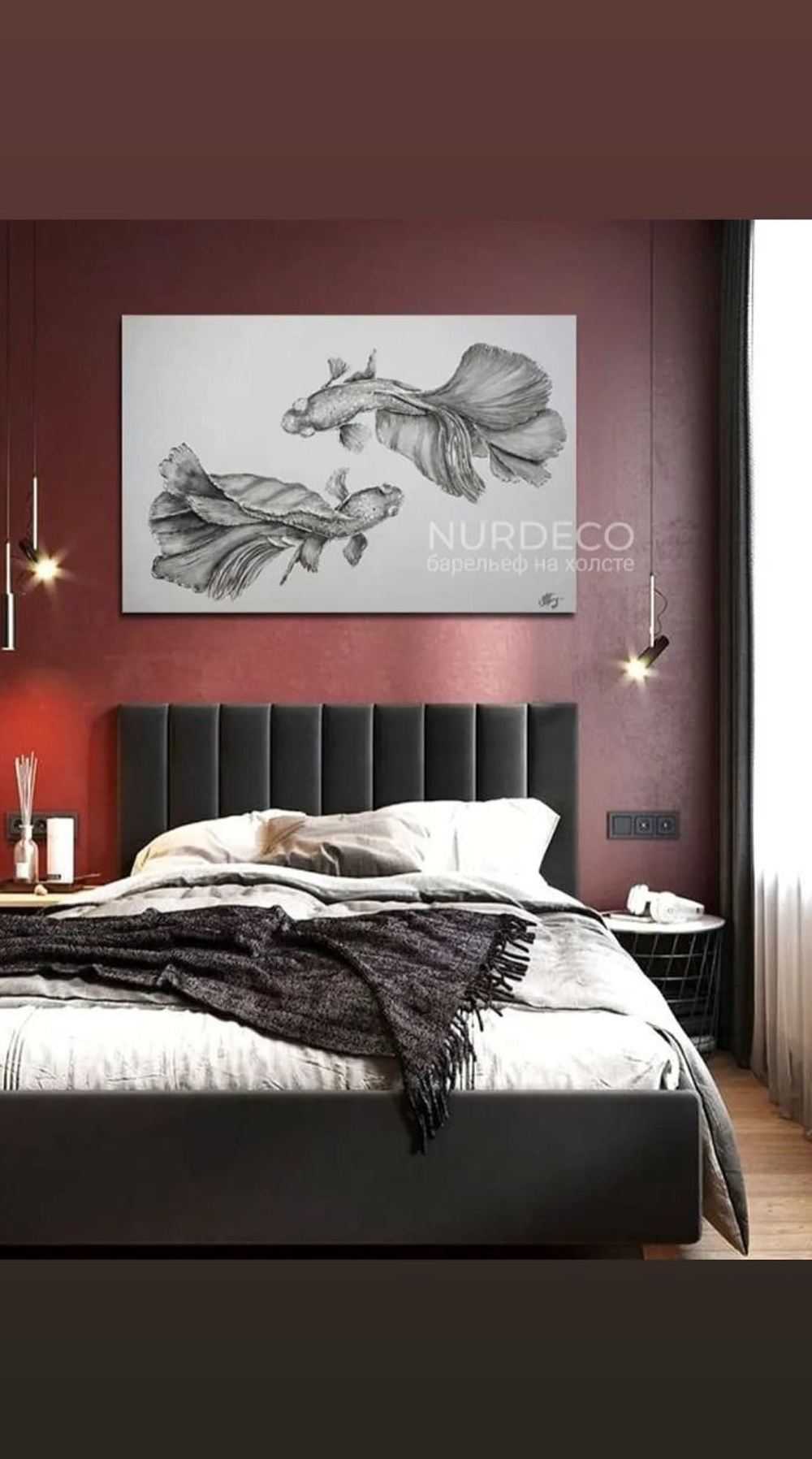 Интерьерные картины и панно. Барельеф на холсте