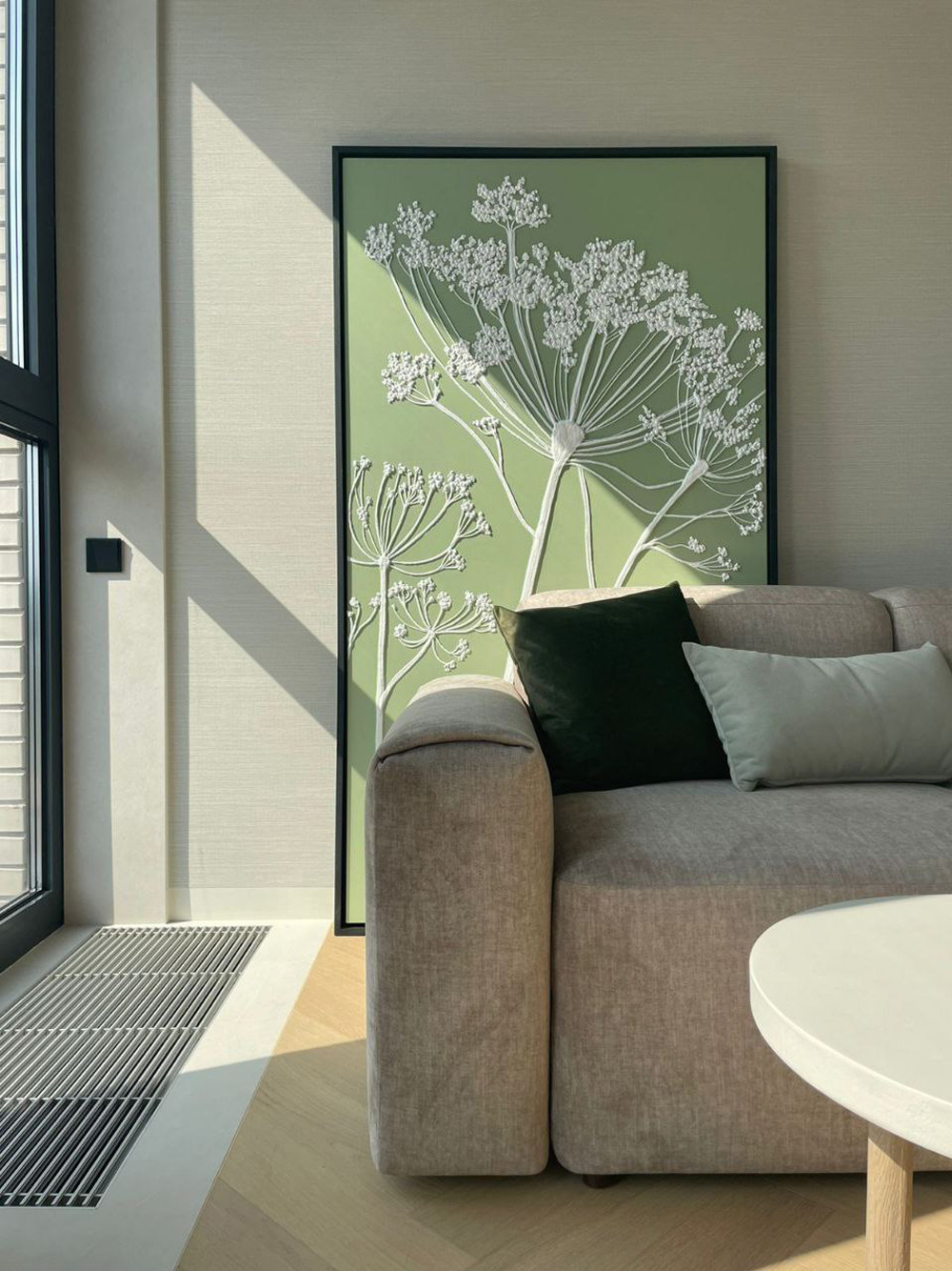 Интерьерные картины и панно. Барельеф на холсте