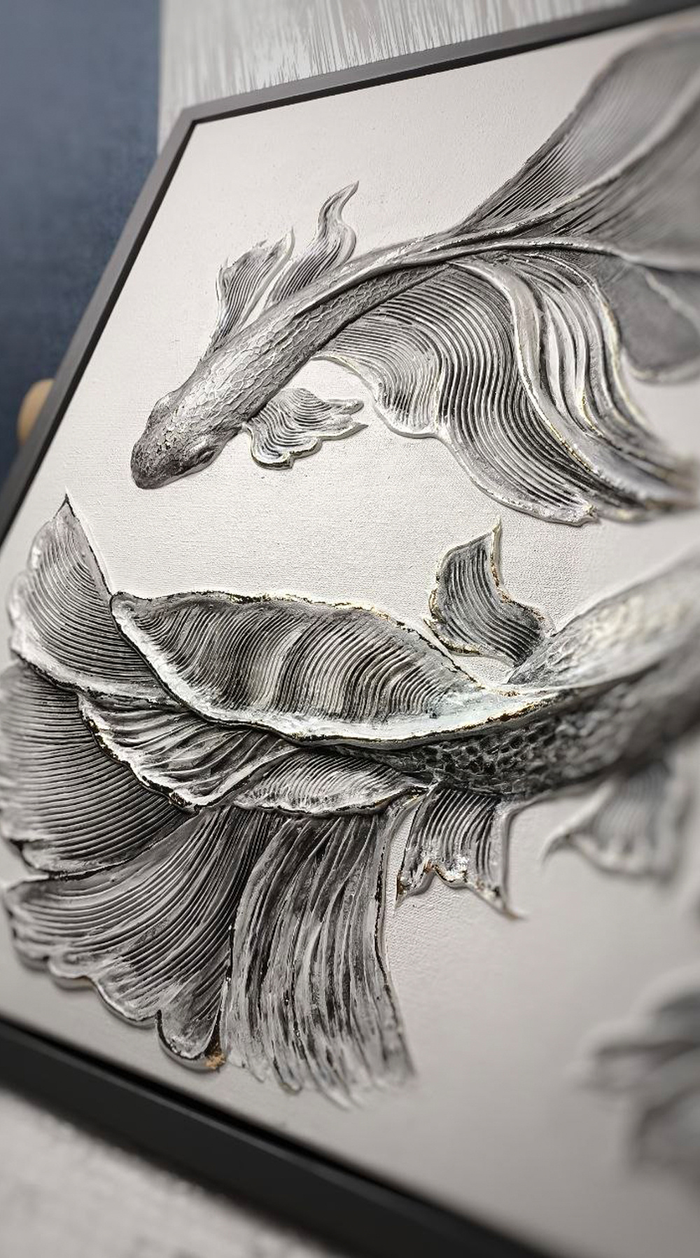 Интерьерные картины и панно. Барельеф на холсте