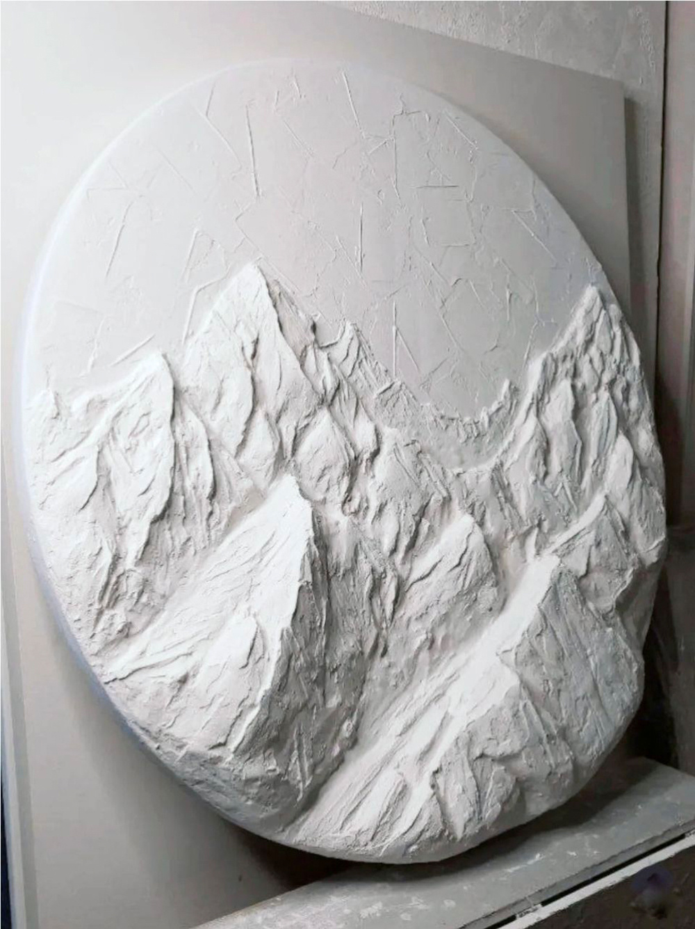 Интерьерные картины и панно. Барельеф на холсте