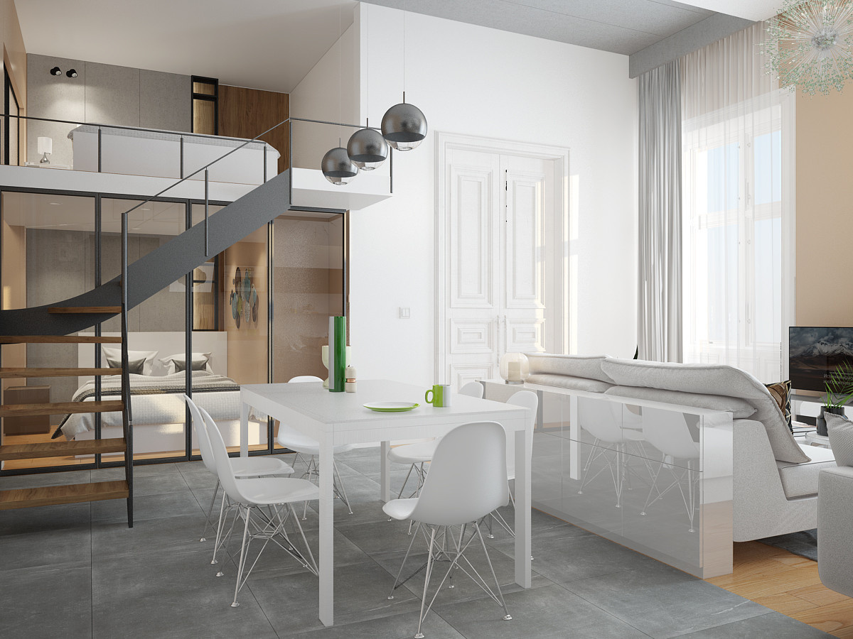 Loft-Style Apartment