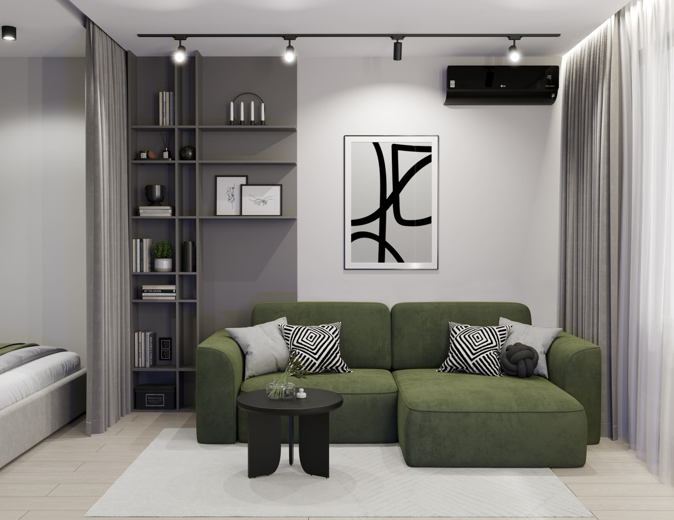 Спальня-гостиная, Екатеринбург