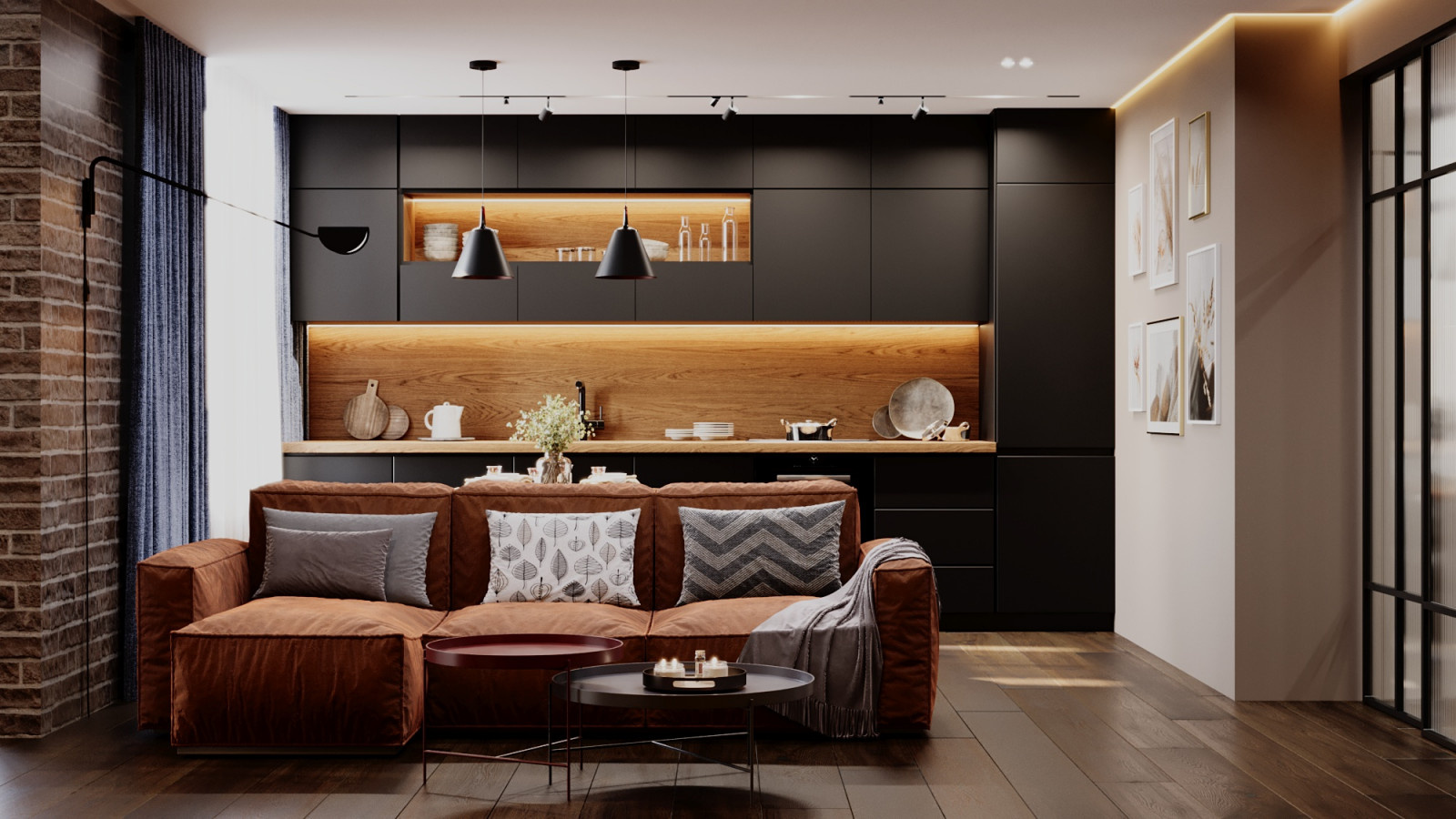 Redevelopment of an apartment of 62 sq. m.