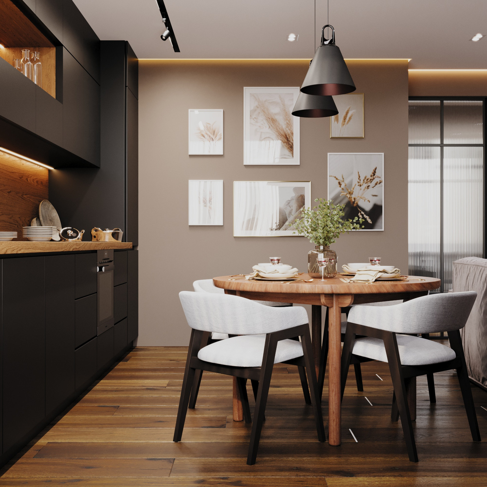 Redevelopment of an apartment of 62 sq. m.