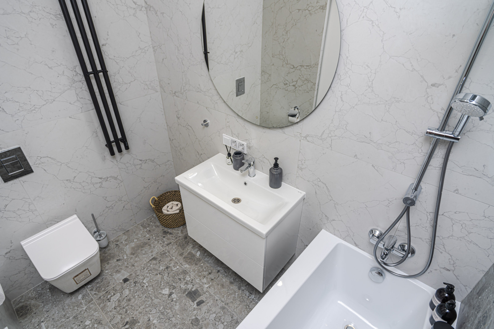 Светлая квартира в скандинавском стиле