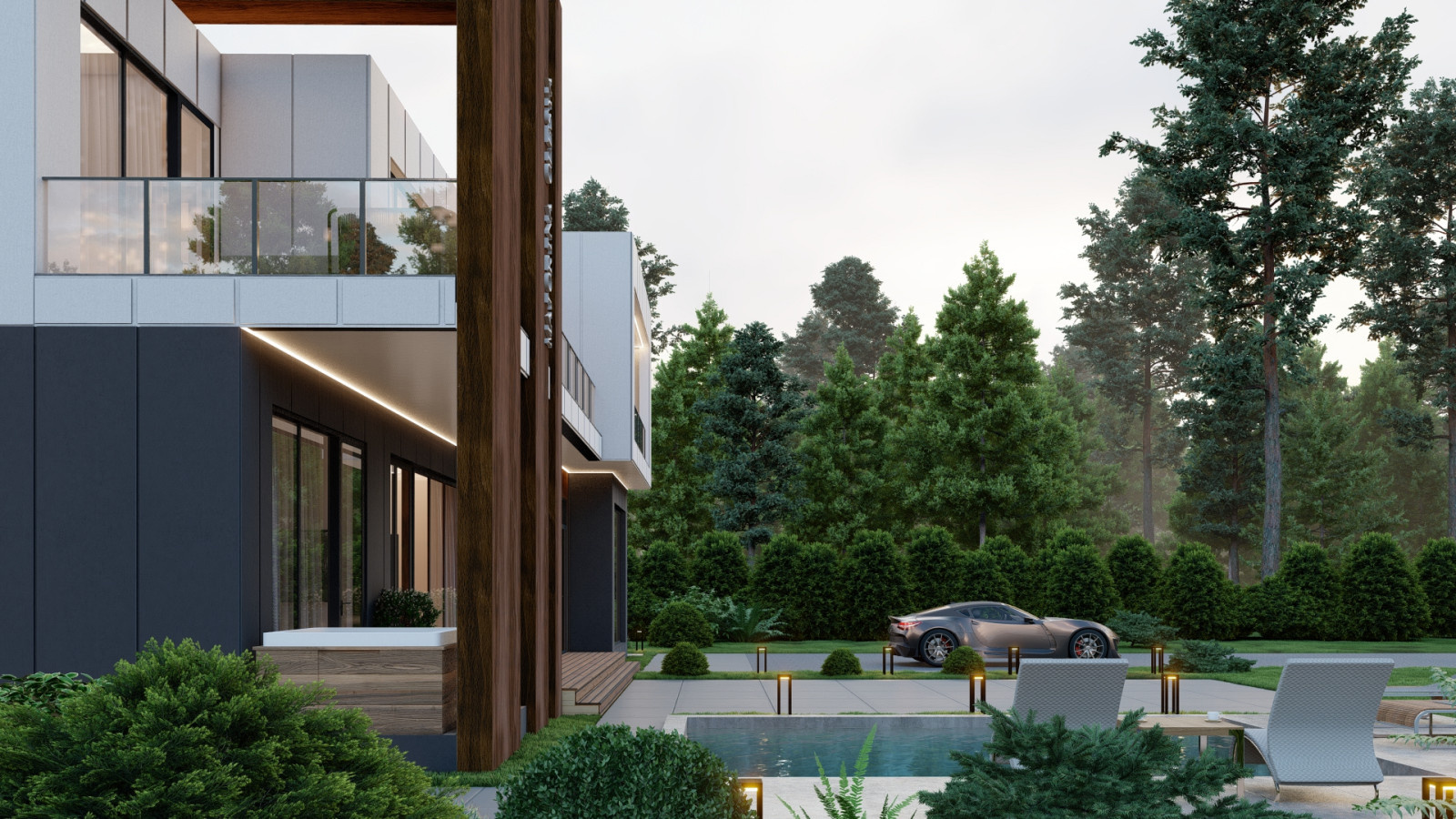 Обложка проекта: Resort 251,82 м²