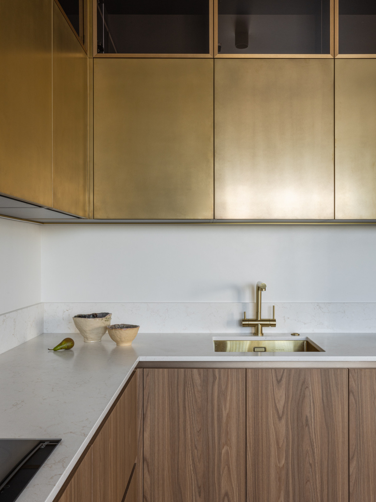 Современная кухня с нотками ретро от Iilimur design