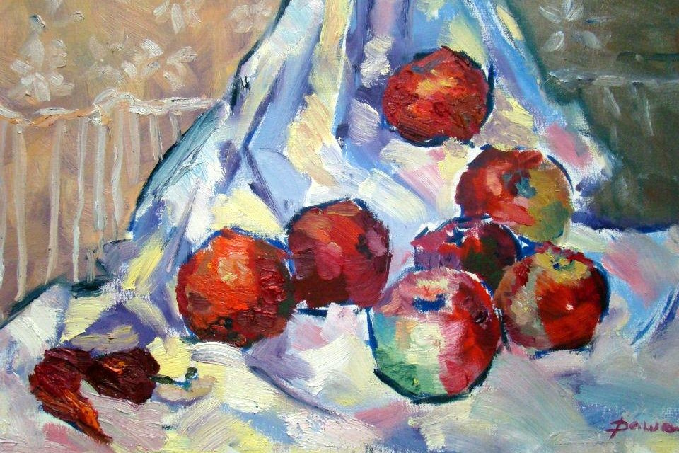 Apple with pepper
