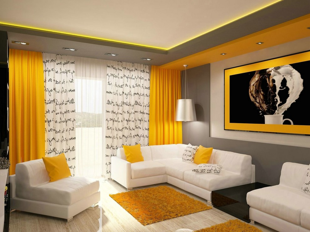 Yellow accent