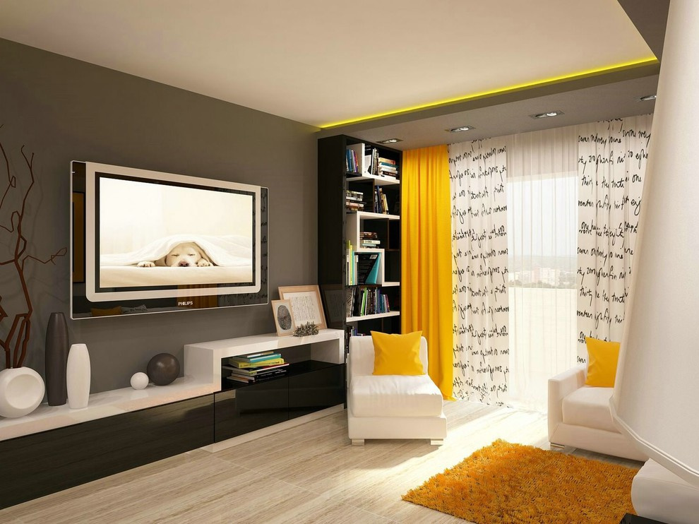 Yellow accent