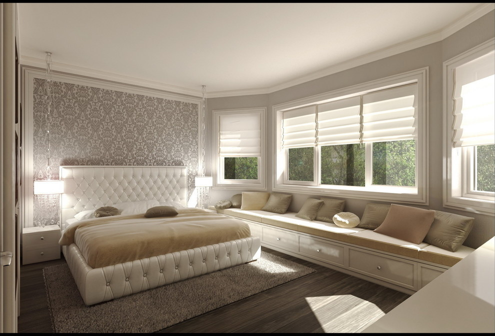 Townhouse. Moscow. New classic with rustic features
