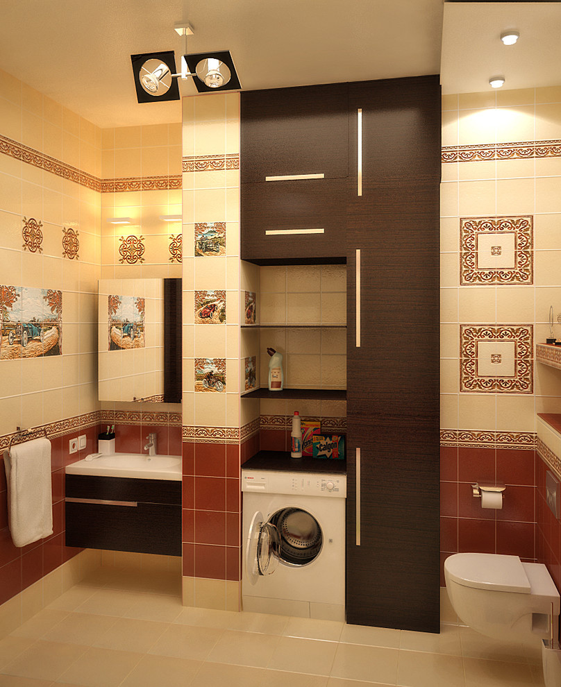 Apartment interior design in style Art Nouveau