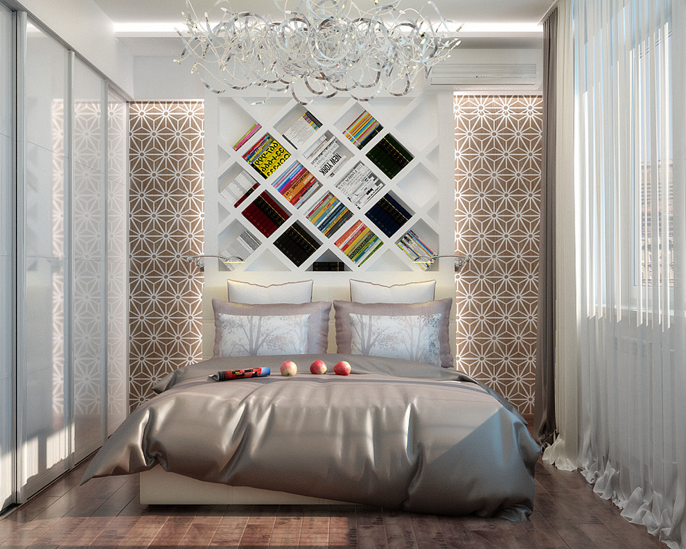 Kid's room and bedroom in modern style