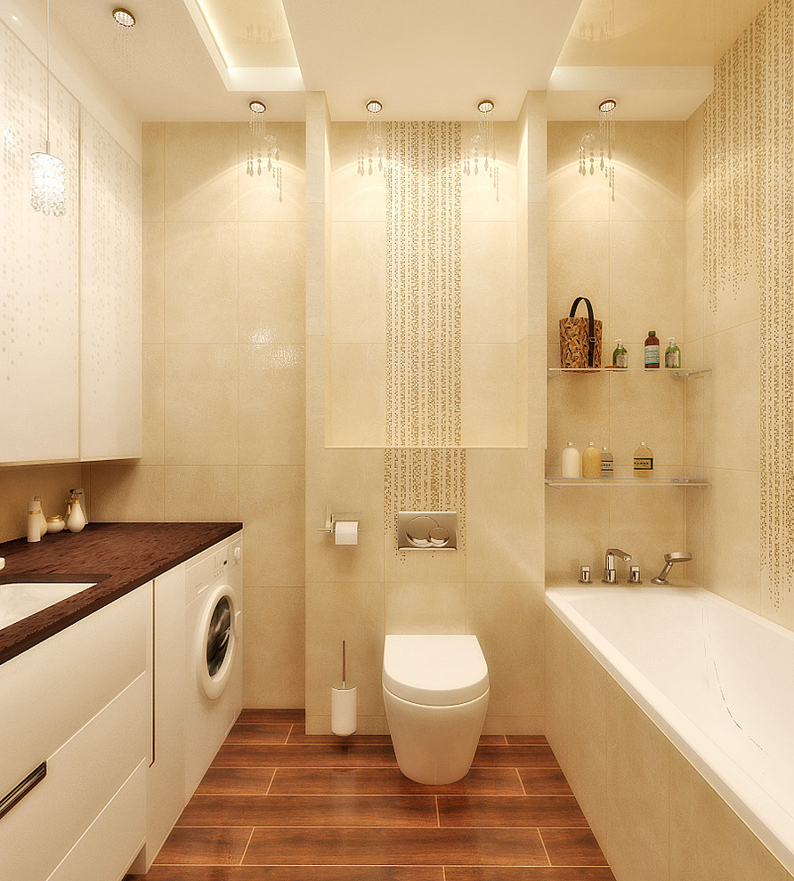Marine design for bathroom