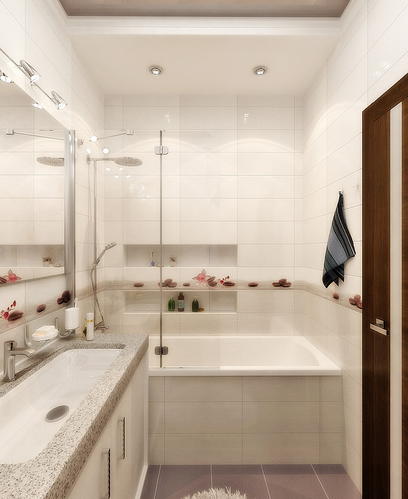 Two ideas for bathroom design