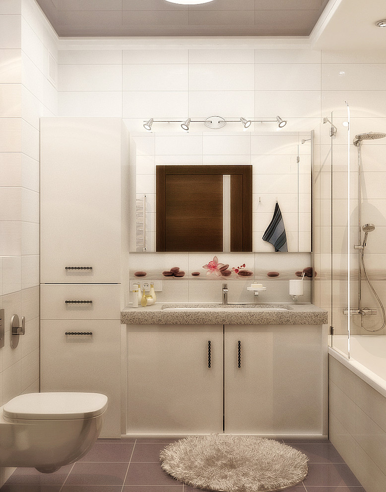 Two ideas for bathroom design