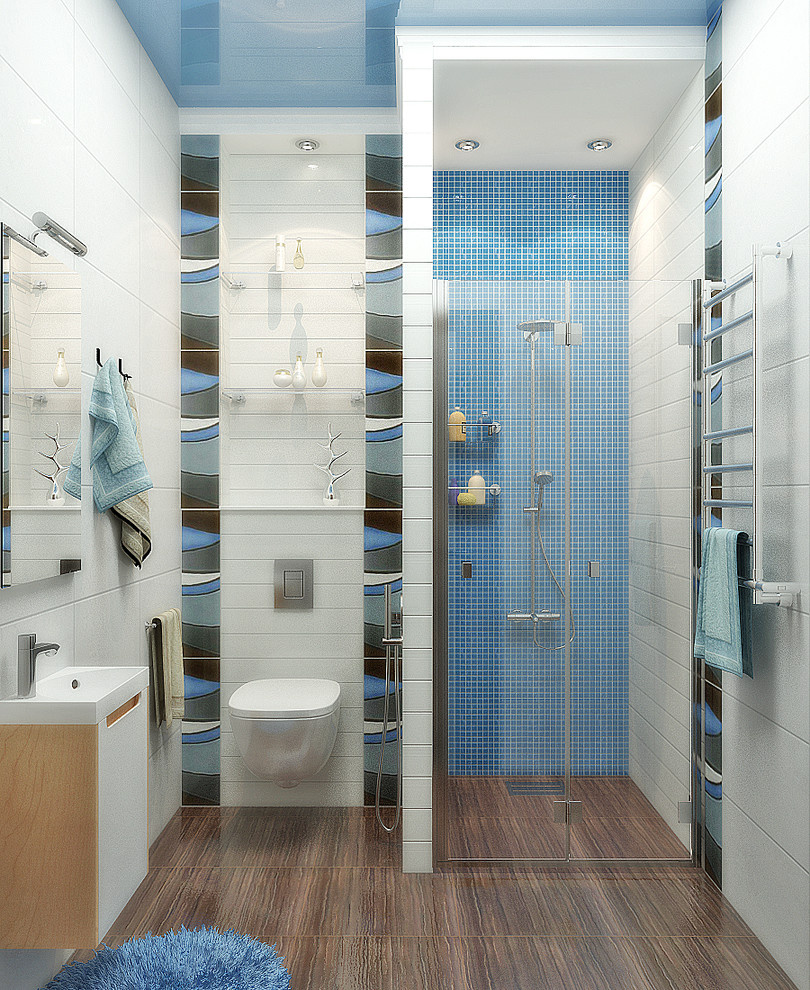 Two ideas for bathroom design