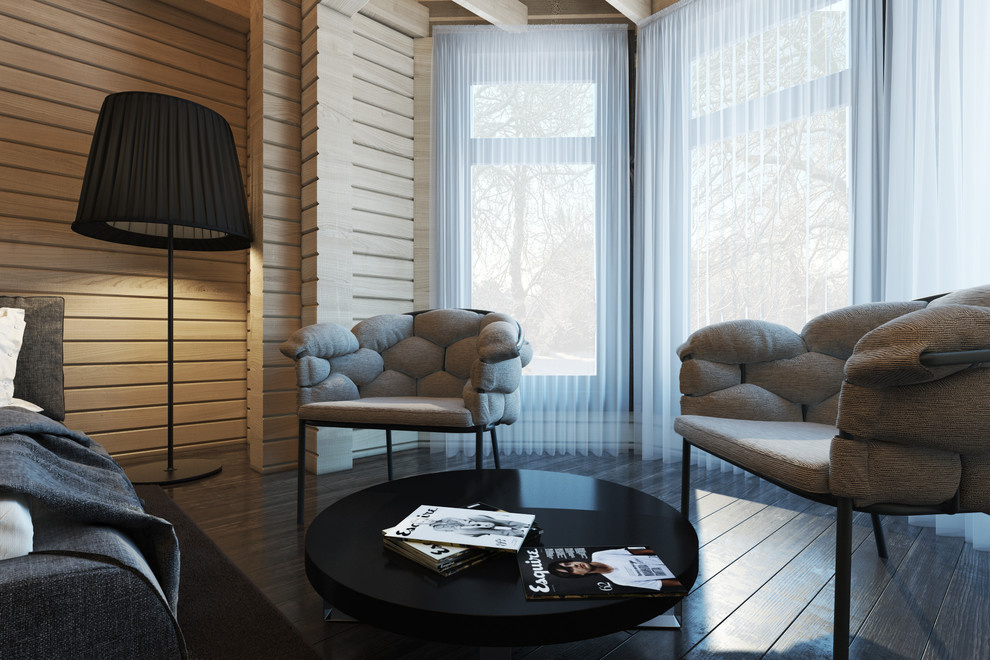 wooden country house