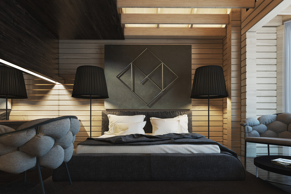 wooden country house