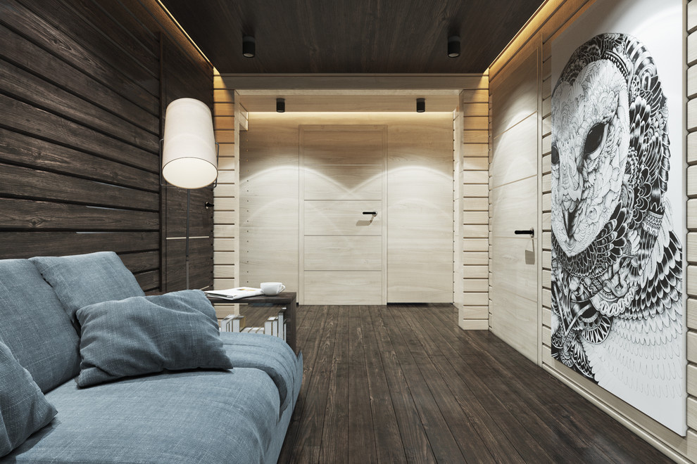 wooden country house