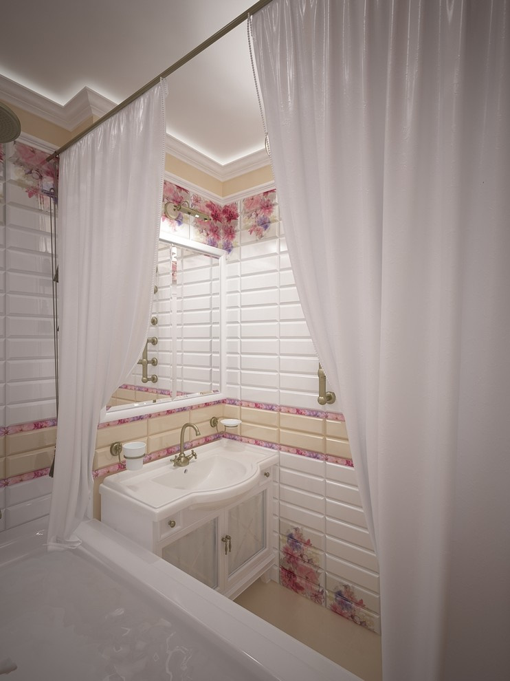 Provence in bathroom