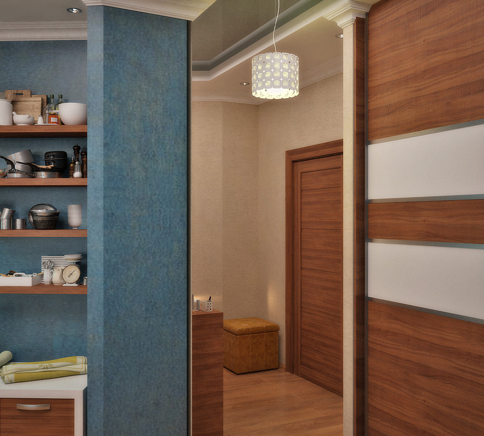 Sea breath in living room interior
