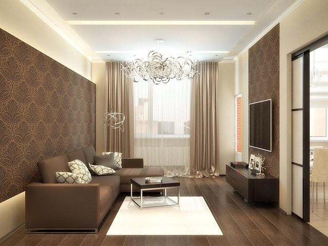 Chocolate color in interior
