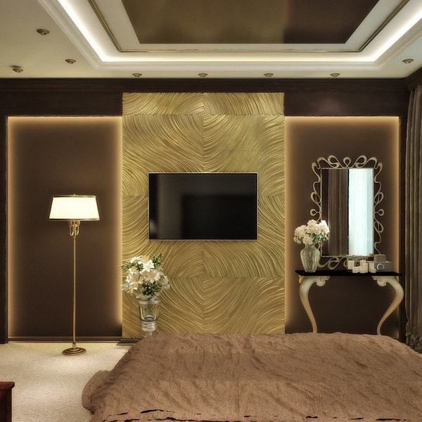 Chocolate color in interior