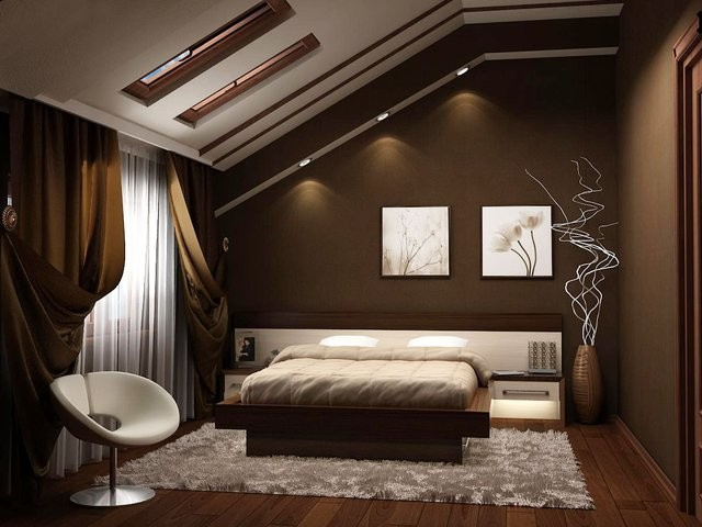Chocolate color in interior