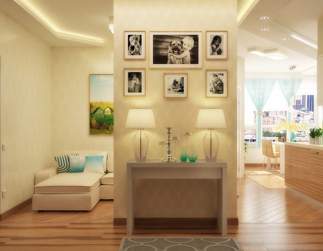 Ideal hallway interior + 3 examples