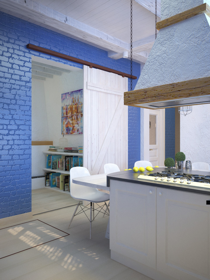 Mediterranean style house in Simferopol