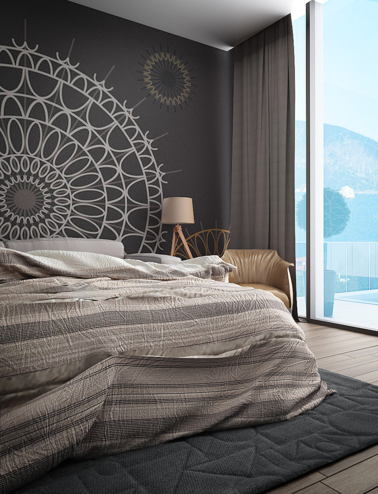 Villa in Gurzuf: bedroom