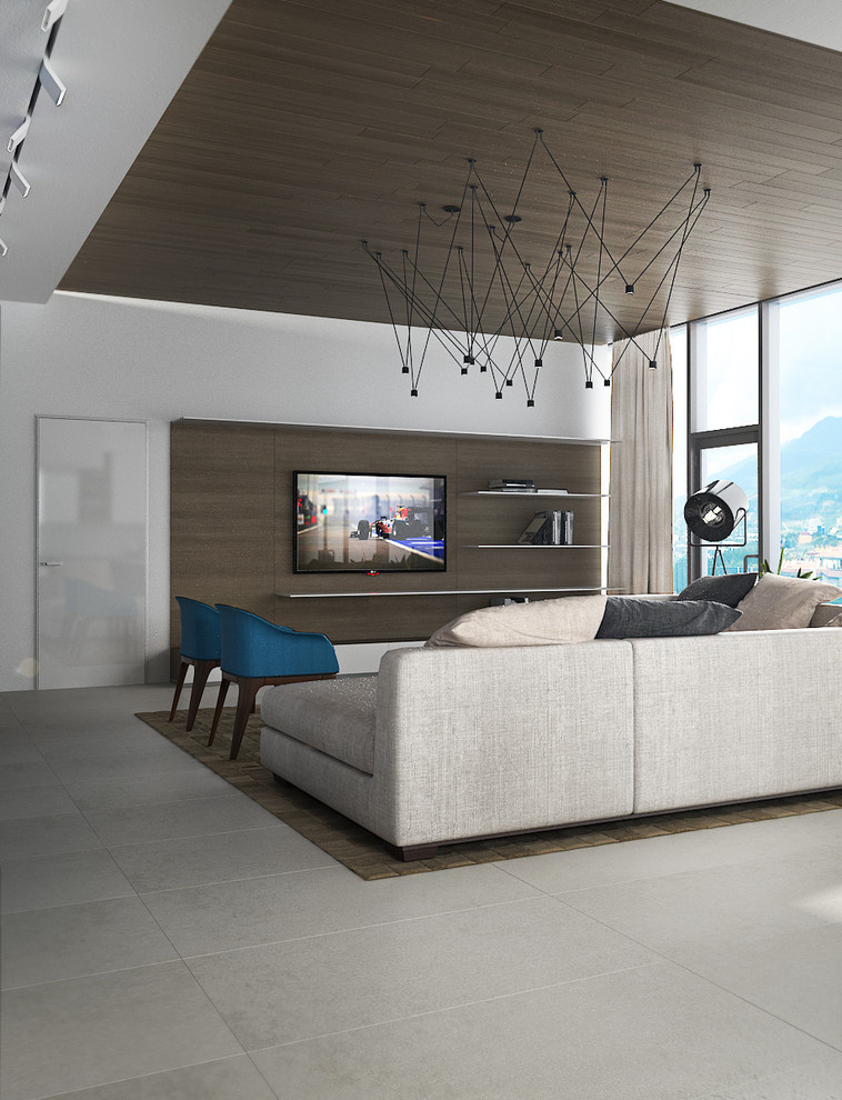 Villa in Gurzuf: living room