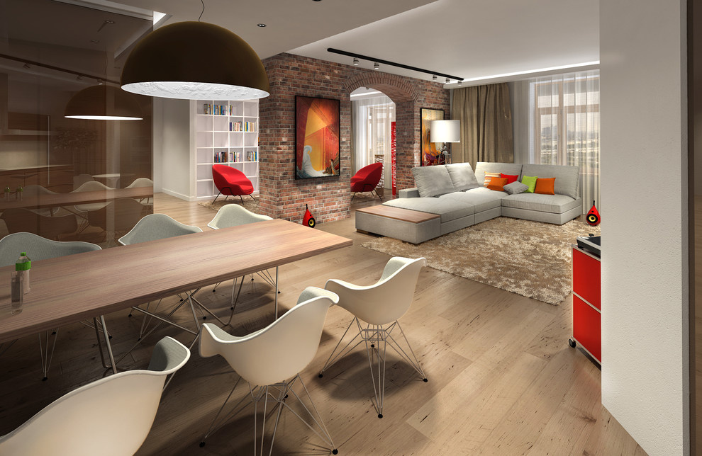 Loft apartments for a bachelor