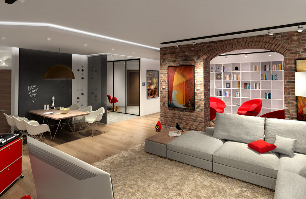 Loft apartments for a bachelor