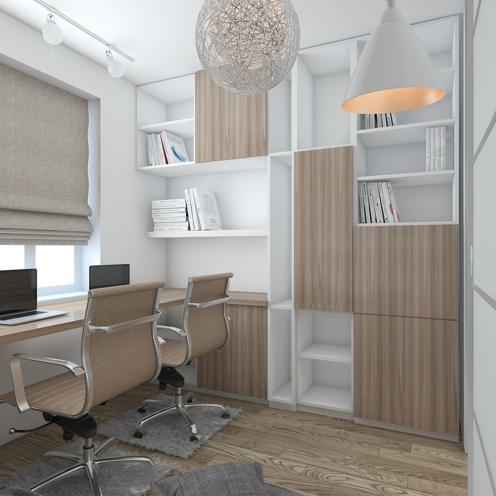 interior design of the home office 1