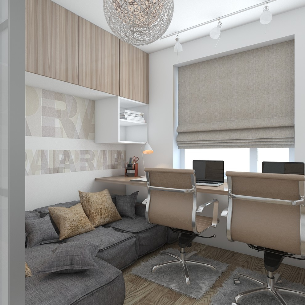 interior design of the home office 1