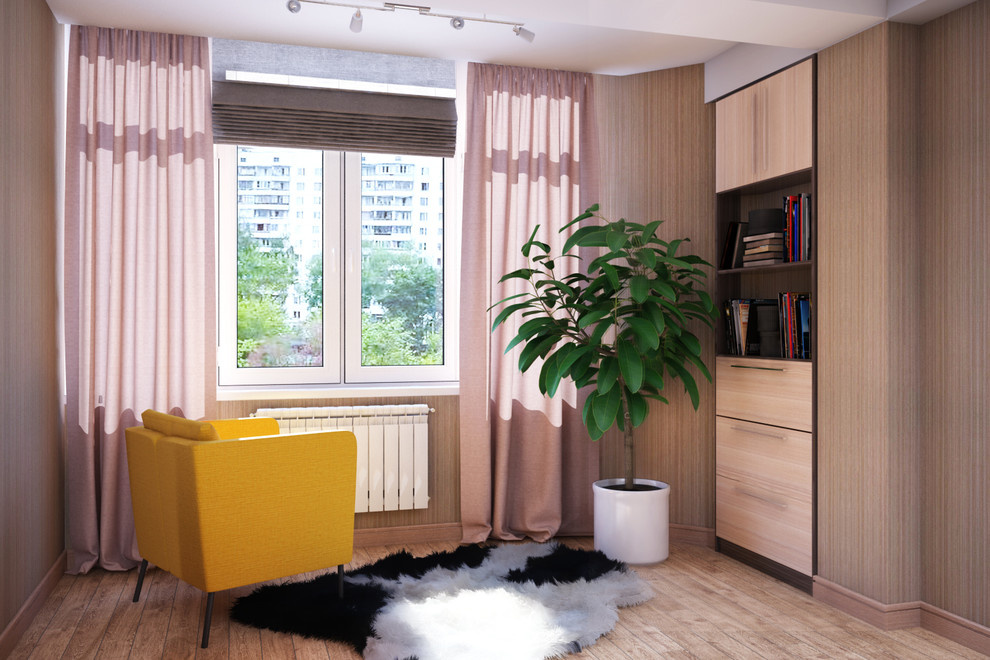 Bright accents in apartment interior
