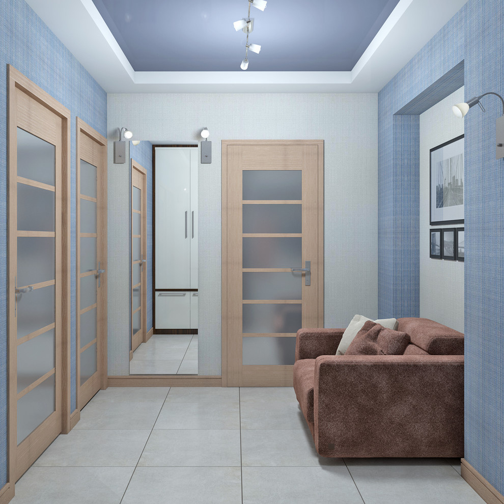 Bright accents in apartment interior